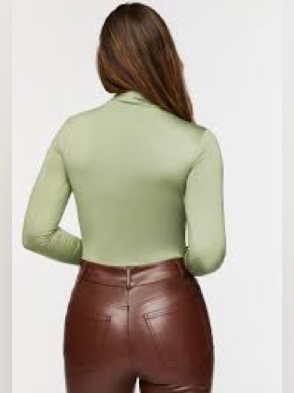 Forever 21 Mint Green Long Sleeve Top